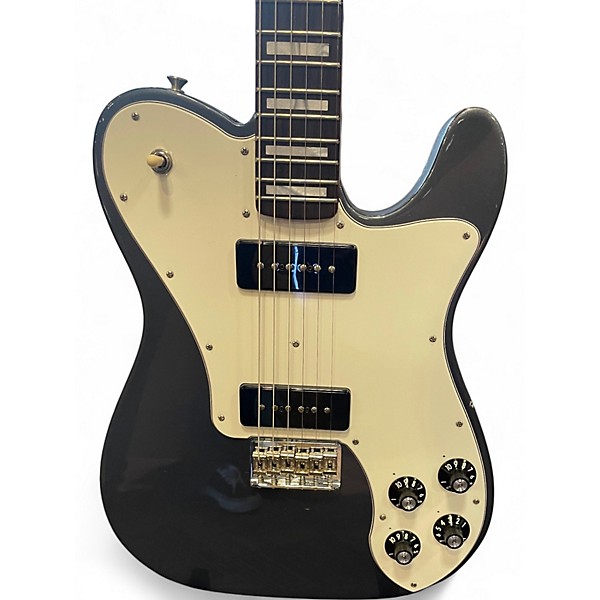 Used Fender Chris Shiflett Cleaver Telecaster Deluxe Frost Metallic Solid Body Electric Guitar