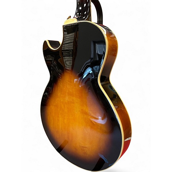 Used 2024 Ibanez GB10 George Benson Brown Sunburst Hollow Body Electric Guitar