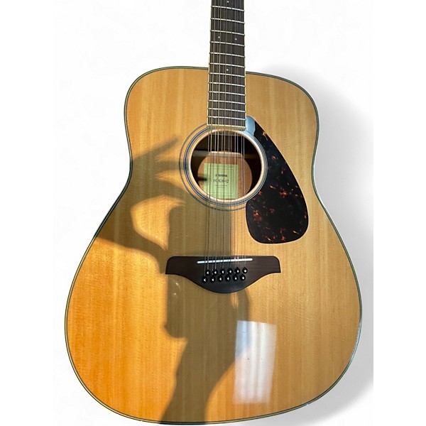 Used Yamaha FG820 12 Natural 12 String Acoustic Electric Guitar