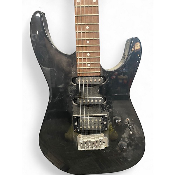 Used Jackson JS20 Black Solid Body Electric Guitar