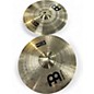 Used MEINL 14in HCS Hi Hat Pair Cymbal