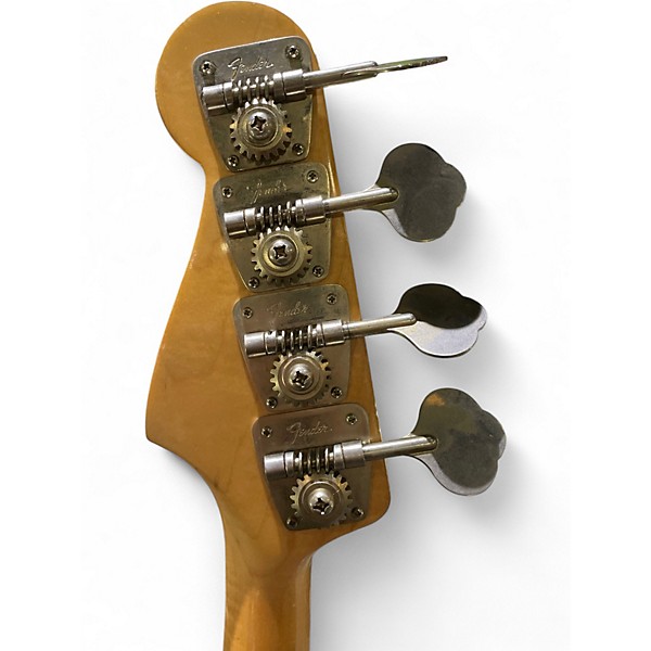 Vintage 1971 Fender jazz bass 3 Tone Sunburst Electric Bass Guitar