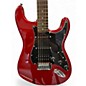 Used Squier Affinity Stratocaster Trans Red Solid Body Electric Guitar