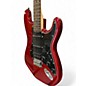 Used Squier Affinity Stratocaster Trans Red Solid Body Electric Guitar