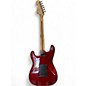 Used Squier Affinity Stratocaster Trans Red Solid Body Electric Guitar