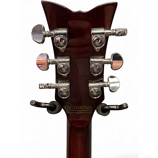Used Schecter CORSAIR LOLLAR IMPERIAL'S RED Hollow Body Electric Guitar