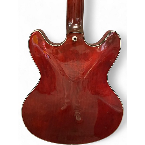 Used Schecter CORSAIR LOLLAR IMPERIAL'S RED Hollow Body Electric Guitar