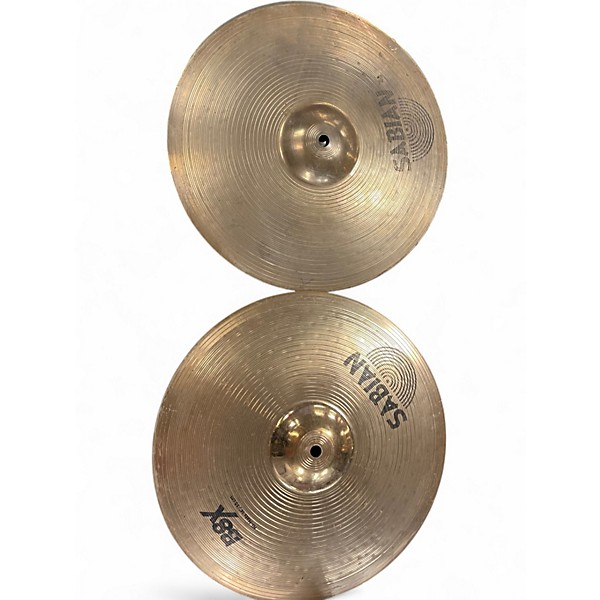 Used SABIAN 14in B8X Hi Hat Pair Cymbal