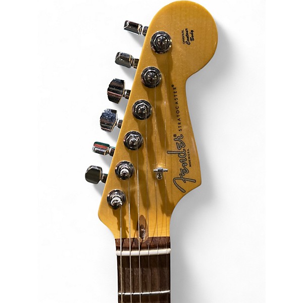 Used 2016 Fender american standard HSS shawbucker sunburst Solid Body Electric Guitar