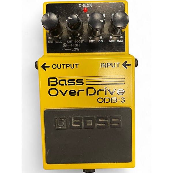 Used BOSS ODB3 Bass Overdrive Bass Effect Pedal