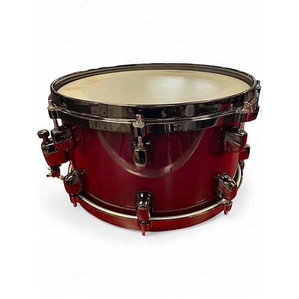 Used ddrum 13in dominion 13' snare Burgundy Drum