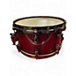 Used ddrum 13in dominion 13' snare Burgundy Drum