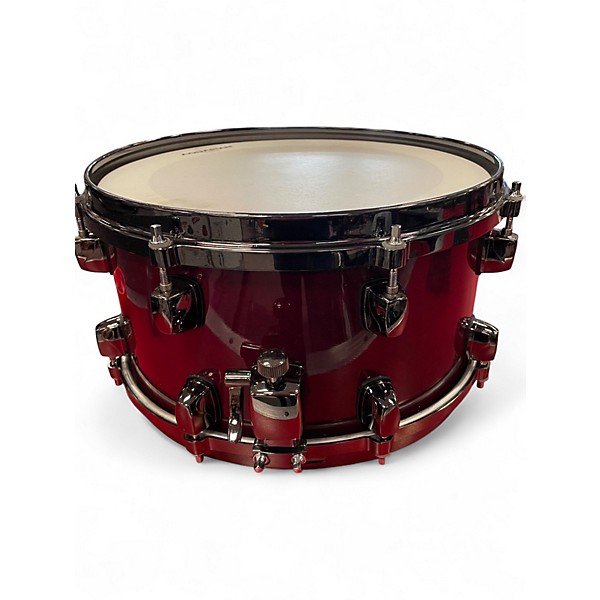 Used ddrum 13in dominion 13' snare Burgundy Drum