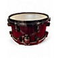 Used ddrum 13in dominion 13' snare Burgundy Drum