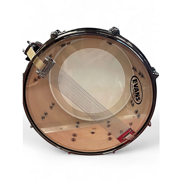 Used ddrum 13in dominion 13' snare Burgundy Drum