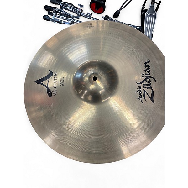 Used Zildjian 18in A Custom Crash Cymbal