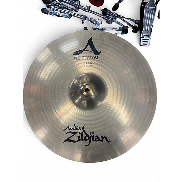 Used Zildjian 16in A Custom Crash Cymbal