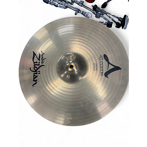 Used Zildjian 16in A Custom Crash Cymbal