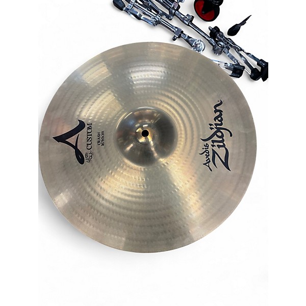 Used Zildjian 16in A Custom Crash Cymbal