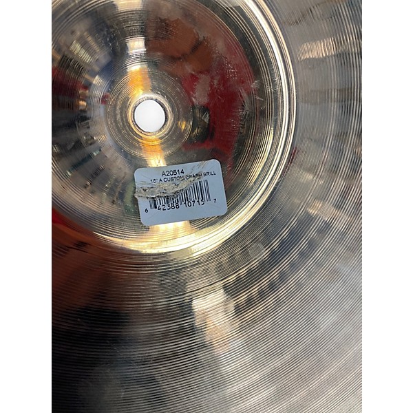 Used Zildjian 16in A Custom Crash Cymbal