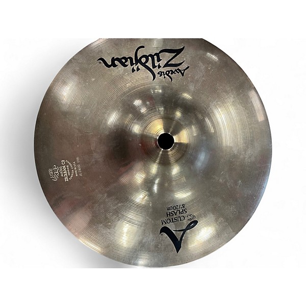 Used Zildjian 8in A Custom Splash Cymbal
