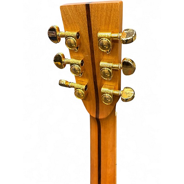 Used Zager ZAD-900CE Natural Acoustic Electric Guitar