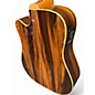 Used Zager ZAD-900CE Natural Acoustic Electric Guitar