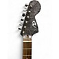 Used Squier Custom Strat Red and Silver Sparkle Solid Body Electric Guitar