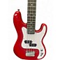 Used Glarry Mini Bass Candy Apple Red Electric Bass Guitar