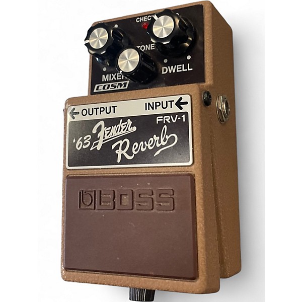 Used BOSS FRV1 Fender 63 Reverb Effect Pedal