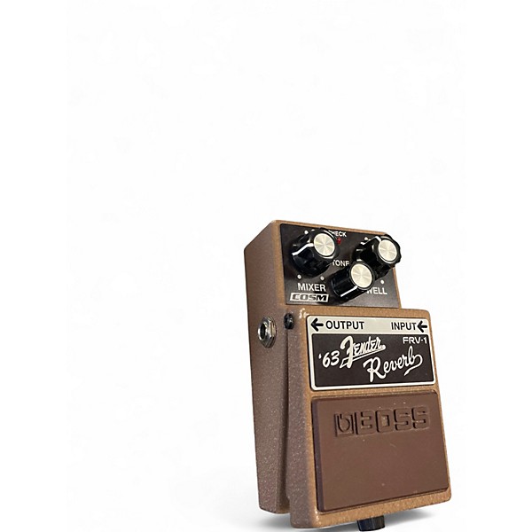 Used BOSS FRV1 Fender 63 Reverb Effect Pedal