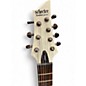 Used Schecter Guitar Research Demon 7 String White Solid Body Electric Guitar