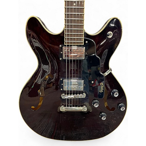 Used Guild SF-1DC Walnut Hollow Body Electric Guitar