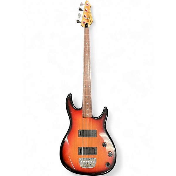 Used Peavey FOUNDATION FL FRETLESS Sunburst Electric Bass Guitar