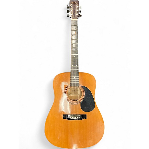 Used Hohner HW220 Natural Acoustic Guitar