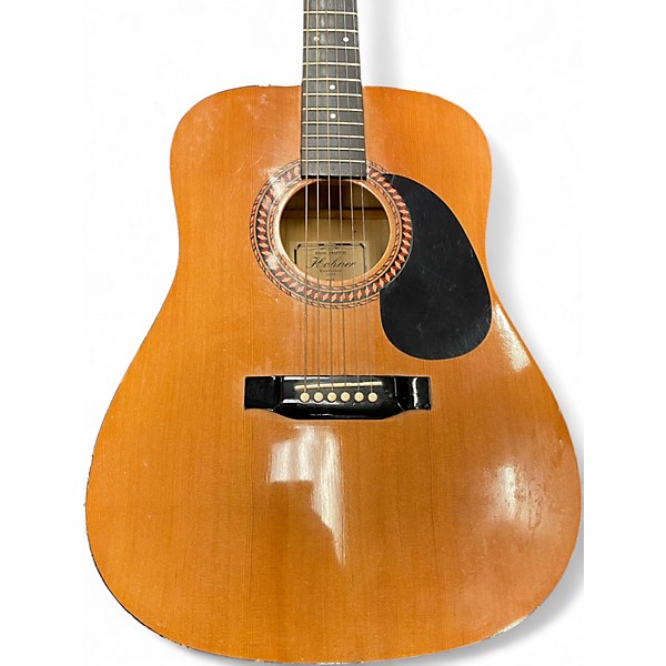 Used Hohner HW220 Natural Acoustic Guitar