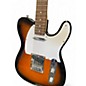 Used Squier Affinity Telecaster 2 Tone Sunburst Solid Body Electric Guitar