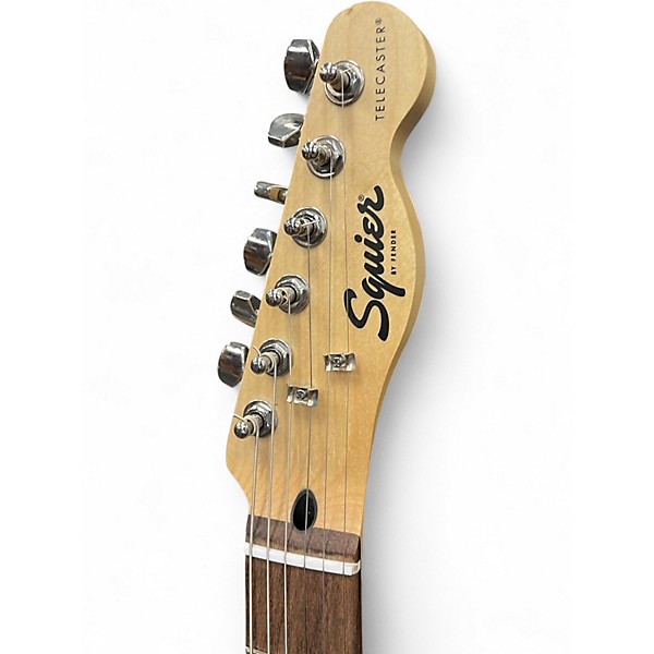 Used Squier Affinity Telecaster 2 Tone Sunburst Solid Body Electric Guitar