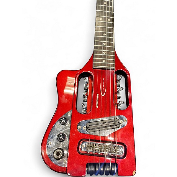 Used Traveler Guitar Speedster Candy Apple Red Acoustic Guitar