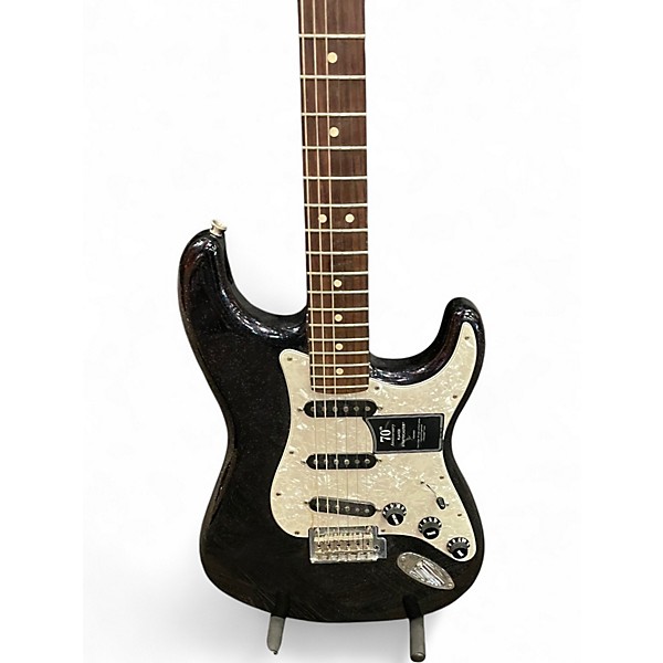 Used Fender 70TH ANNIVERSARY PLAYER STRATOCASTER NEBULA NOIR Solid Body Electric Guitar