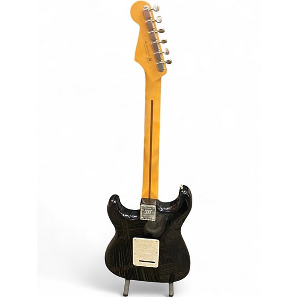 Used Fender 70TH ANNIVERSARY PLAYER STRATOCASTER NEBULA NOIR Solid Body Electric Guitar