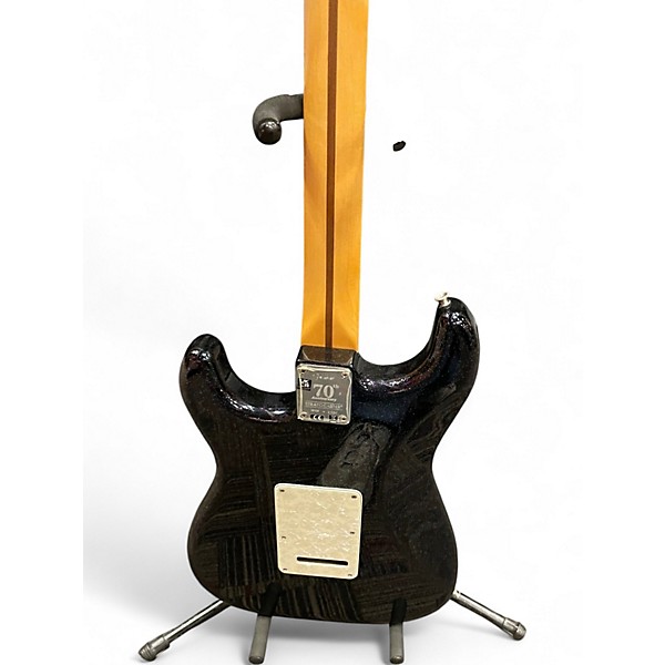 Used Fender 70TH ANNIVERSARY PLAYER STRATOCASTER NEBULA NOIR Solid Body Electric Guitar