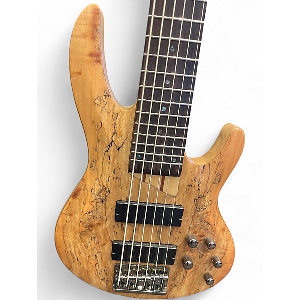 Used ESP B206 6 String Natural Electric Bass Guitar