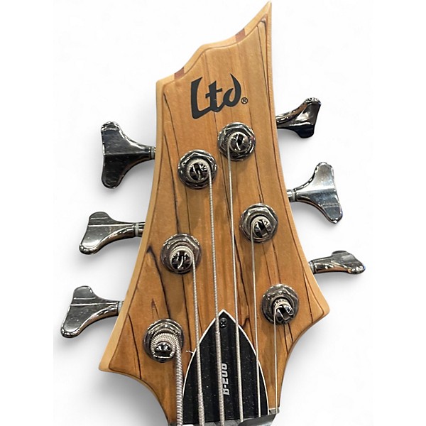 Used ESP B206 6 String Natural Electric Bass Guitar