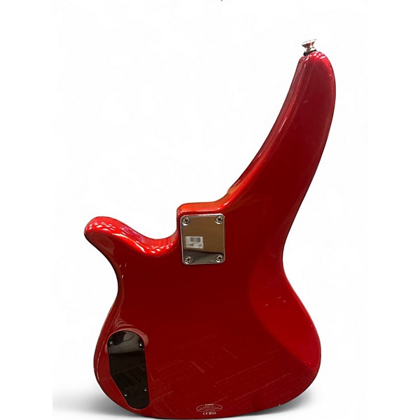 Used Yamaha BB-300 Chrome Red Electric Bass Guitar