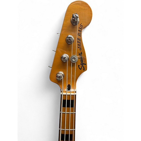 Used Squier Classic Vibe 70's Jazz Bass Natural Electric Bass Guitar