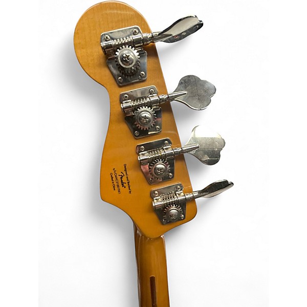 Used Squier Classic Vibe 70's Jazz Bass Natural Electric Bass Guitar