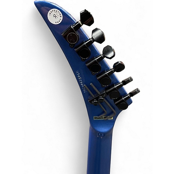 Used Kramer SM-1 Candy Blue Solid Body Electric Guitar