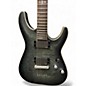 Used Schecter Guitar Research C1 Platinum TRANSLUCENT BLACK Solid Body Electric Guitar