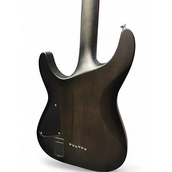 Used Schecter Guitar Research C1 Platinum TRANSLUCENT BLACK Solid Body Electric Guitar